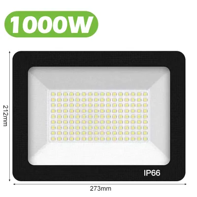 OOKAS LED Flood light IP66 Outside Waterproof Spotlight Daylight Outdoor Lighting10W 20W 30W 50W 100W 200W 300W 500W for Garden Street Wall For Home Yard Garden Flood Security Lamps Playground Basketball Court Patio Yard