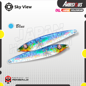Metal Jig 40 Gram MONGKALO AMBISIOUS Hologram MYK Umpan Pancing 40gr Casting Jigging Jiging 40gram Fishing Lure Metaljig 40g Fastjig Slowjig Speed g gr