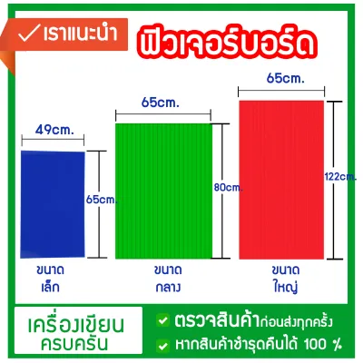 ฟิวเจอร์บอร์ด Future Board แผ่นพลาสติก ลูกฟูกหนา3mm.(ขายเป็นแผ่น) เล็ก49*65/ กลาง65*81/ ใหญ่65*122cm.