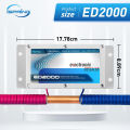 iSpring ED2000 Whole House Water Descaler Alternative Electronic Salt-Free Hard Water Conditioner Electronic water purifier Reduces Limescale Prevent Deposits Build-up. 