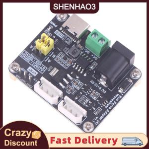 【SHENHAO3】 Bảng điều khiển servo bus nối tiếp Tích hợp nguồn điện servo và bộ điều khiển servo cho pi Arduino ESP32