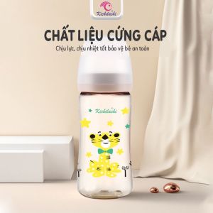 Bình sữa cổ rộng cho bé Kichilachi PPSU Cao cấp 170ml 270ml