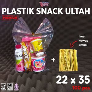 Kantong Plastik Dove 30x40 Motif HAPPY BIRTHDAY isi 50 Tas Snack Ulang Tahun / Box 22x22 / Dus Donat isi 6