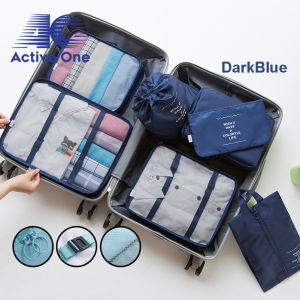ACTIVEONE 7pcs Travelling Luggage Organizing Set Clothes Inner Part Suitcase Compartments Storage Bag - Fulfilled by ACTIVEONE