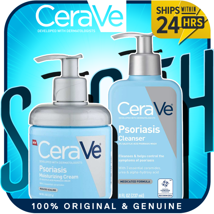 CeraVe Psoriasis Cleanser 237ml CeraVe Psoriasis Moisturizing Cream