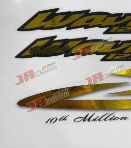 Wave125i Limited สติ๊กเกอร์ทอง - กล้อง สติ๊กเกอร์แต่ง Wave125i Limited สีทอง