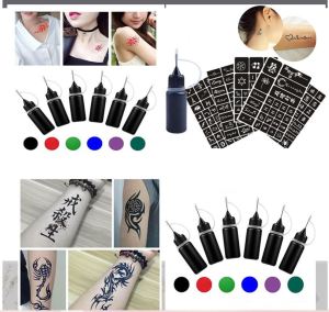 ĐƯỢC CHỌN KHUÔN VÀ MÀU MỰC Mực xăm tạm thời Hình dán tạm thời+ Mực + Khuôn A4 (20 - 70 hình) Phù Hợp Mọi lứa tuổi