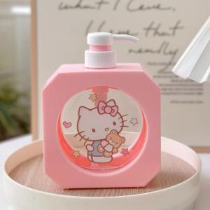 Christmas Gift Halloween Sanrio Large Capacity Press Type Bottling Bottle Hello Kitty Cartoon Kuromi Portable Travel Liquid Soap Lotion Shower Gel Bottle