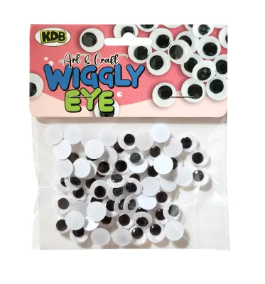 BIJI MATA / WIGGLY EYES 20mm 15mm 10mm / ART & CRAFT / DIY EDUCATIONAL PRODUCT