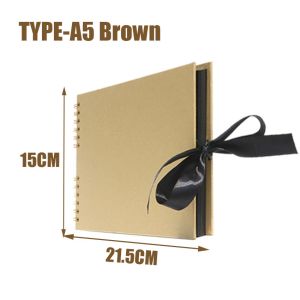 30lembar Scrapbook Album Foto Diy Buku Foto A5 A4 Scrapbook Hitam Aesthetic Album Vintage Buku Catatan Story Book