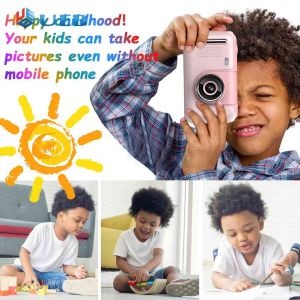 2.4 Inch Ips Color Screen Children Kids Camera 40mp 1080p Mini Photo Camera Photography Tools Digital Photo Camera 180 Degrees Rotation Birthday Gift