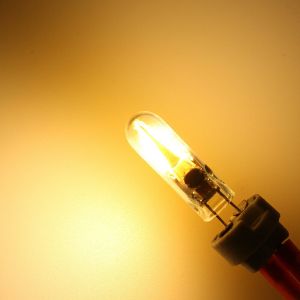 20 Pcs High Brightness 3W G4 LED Bulb AC DC 12V COB Filament Clear Glass 360 Degree Beam Angle Replace 15W Halogen for Chandelier Landscape RV Warm White Cool White