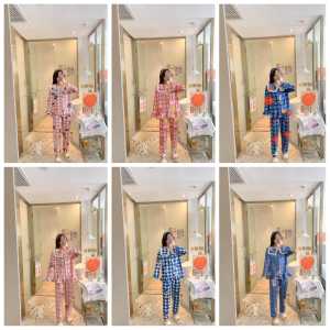 (BISA COD) SET PIYAMA KERAH BABYDOLL PP / PIYAMA MUSLIMAH TERBARU / PIYAMA WANITA IMPORT TERBARU GOODQUALITY