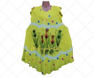 LG-XL Batik Polka Dots Pangbahay Daster for Women