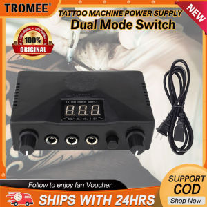Tromee Tattoo Power Supply Double Led Display Dual Mode Switch for Permanent Makeup for Tattoo Machine Supplies