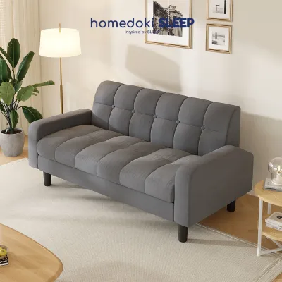 Homedoki Sofa Ruang Tamu/Sofa Aesthetic/Sofa Kecil/Sofa 2 Seater