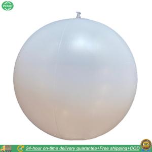 [New] Inflatable Pool LED Balloon Remote Control Luminous Bouncy Ball 16 Colors Summer Water Game Ball Light Birthday Party Decoration