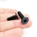 M2 M2.5 M3 M4 M5 M6 M8 Black 304 Stainless Steel Allen Hexagon Ultrathin Head Bolt Hex Socket Ultra Thin Flat Wafer Head Screw. 