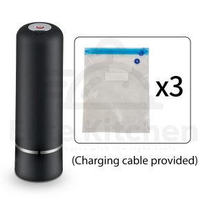 Elite Kitchen - Portable Household Electric Pump Vacuum Sealer Food Storage Bag Sealing Machine Pengedap Vakum Mesin