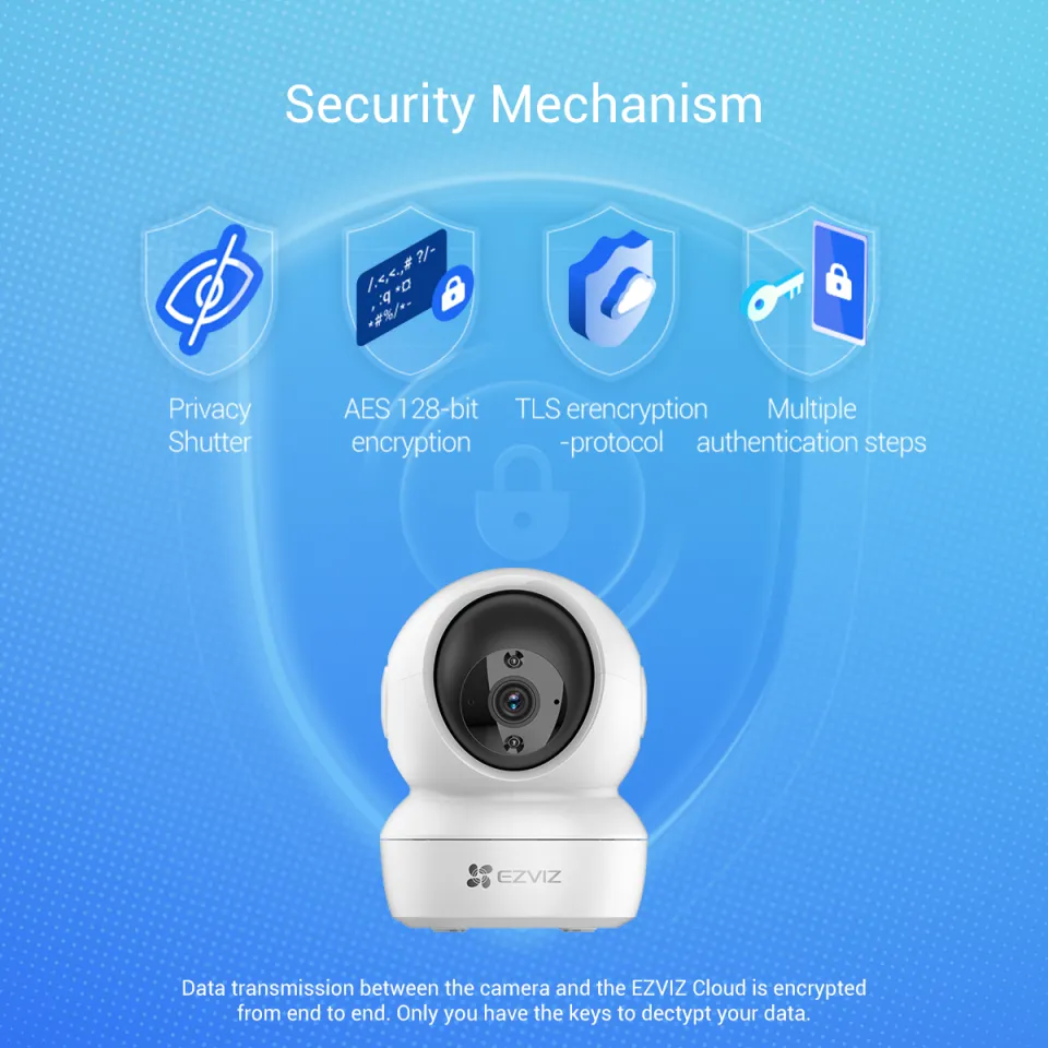 EZVIZ C6N HD 1080P Wifi Camera Wireless 360°Pan/Tilt Indoor IP Cam