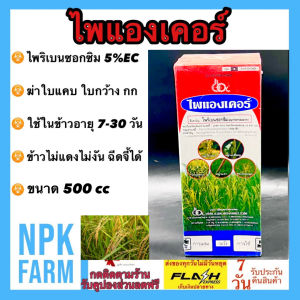 sharp ไพแองเคอร์ ขนาด 500 cc ไพริเบนซอกซิม5%EC กำจัดวัชพืชใบแคบ ใบกว้าง และตระกูลกก ข้าวไม่แดง ไม่อาน ฉีดจี้ได้ ซ้ำได้ หญ้าดอกขาว หญ้าข้าวนก กก