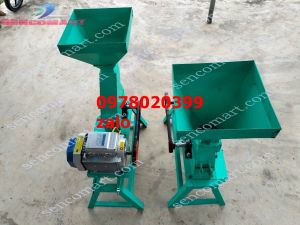 Máy đập bột lúa đậu tương sắn nhỏ mịn