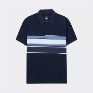 Áo polo ngắn tay ARISTINO phom slim fit ôm nhẹ họa tiết kẻ nam tính khỏe khoắn - APS138S3EC