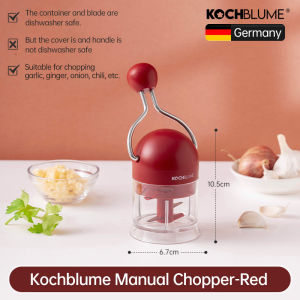 Kochblume tay quay thủ công tỏi Chopper Máy xay sinh tố Mini Máy sơ chế thực phẩm Dụng cụ băm gừng silcer hành tây Ớt dụng cụ cắt rau