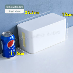 Power Cord Board Storage Box Cable Hub Wire Sorting Box Modern Minimalist Portable Cable Organizer Box to Hide Messy Wires