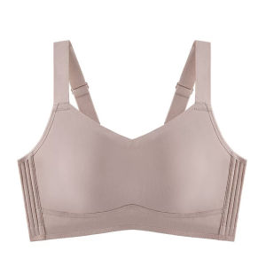 Bra Rolled Edge Upper Support Against Sagging Corset not Easy Home Users Non-steel Ring