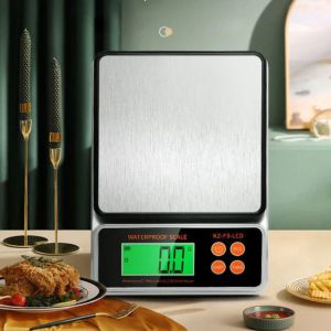 SWIFTTIDE 5KG/10KG Kitchen Scale Stainless Steel Platform LCD Display Digital Scale Portable Multifunction Jewelry Scales Home