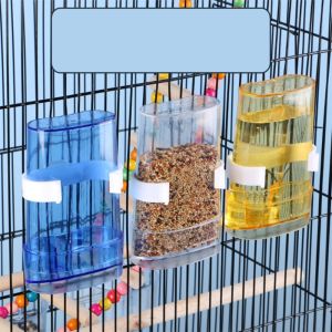 HLDT Automatic Drinking Parakeet atiel Bird Cage Accessories for Parrot Lovebird Food Feeder Bird Water Feeder Bird Water Dispenser Bird Waterer