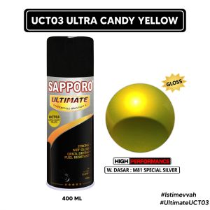 Sapporo Ultimate UCT03 Ultra Candy Yellow / Cat Spray Semprot Terbaik