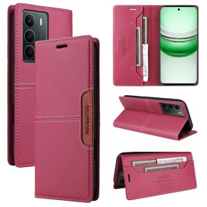 For OPPO Realme C75 C53 C25S C25 C15 C12 Phone Case Magnetic Leather Wallet Card Slot Couples Flip Cover Casing