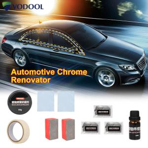 Chrome Trim Refurbishment Care Restore Lustre Chrome Plated Grinding Paste 10ML Chrome Strip Restorer for Car Paint Care