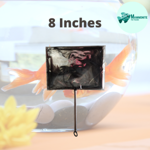 Extendable Fish Net 8 Inches Expandable Catching Fish Gold Fish Betta Guppy Molly Flowerhorn FH Juvenile Adult Catch
