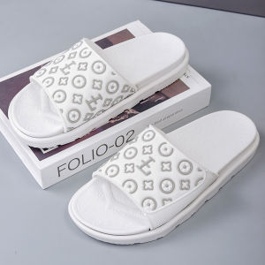 Free Shipping 2026 CoupleS Thick-Soled Slip-On Sandals A Fashionable New Summer Style For Outdoor Wear Korean-Style Flip-Flops