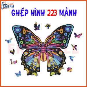 Bộ tranh ghép hình khổ lớn A3 cho người lớn và trẻ em Đồ chơi xếp hình rèn luyện trí nhớ tư duy và tính kiên nhẫn
