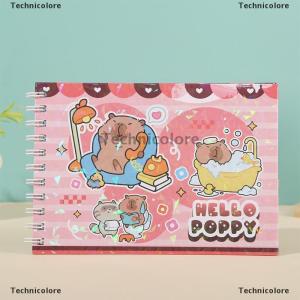 [COD] Technicolore หนังสือระบายสีตัวละครสัตว์คาปิบาล่าน่ารัก1ชิ้นหนังสือระบายสีการ์ตูนหมีน้อยของขวัญหนังสือระบายสีสำหรับวัยรุ่นหนังสือดูเดิลเพื่อการศึกษาสำหรับเด็ก