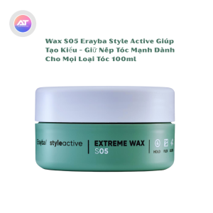 Wax S05 - Gum S35 Erayba Style Active Giúp Tạo Kiểu Giữ Nếp Tóc Mạnh Cực Mạnh Dành Cho Mọi Loại Tóc