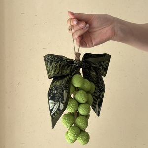 Soap Whole String Hand Washing Hand Soap Simulation Hand Woven Cold Process Soap Souvenir Lychee Flavor Soap Car Aromatherapy