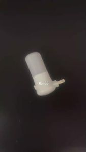 US Plug Night Lights LED Night Light Push Button Switch Bedroom Bedside Lamp Corridor Home Decor Wall Socket Lamp 3000K 6000K Lighting