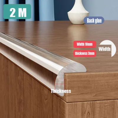 BLIVO 1M 2M Baby Kids Safety Edge Protector Table Corner Protector Corner Guard Cushion Guard Strip Soft Bumper COD