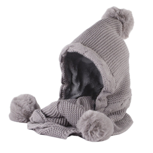 TROVA Twist Knitted Hat Scarf Set Ear Protection Neck Warmer Cycling Balaclavas Hat Cute Korean Style Neckerchief Women