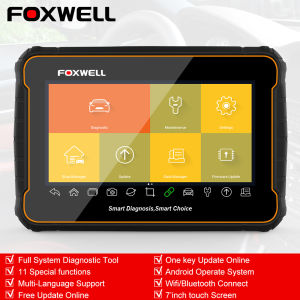 Foxwell GT60 OBD2 Scanner Full System Checker Code Reader with ABS SRS EPB SAS TPMS BMS DPF Oil Reset Injector Coding 19 Reset Functions EOBD JOBD Car Diagnostic Tool for Toyota Honda Hyundai Isuzu Mitsubishi OBD 2 Automotive Scan Tool