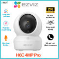 Camera WiFi 4MP Quay Quét EZVIZ H6C Pro 2K+ Có Màu Ban Đêm. 