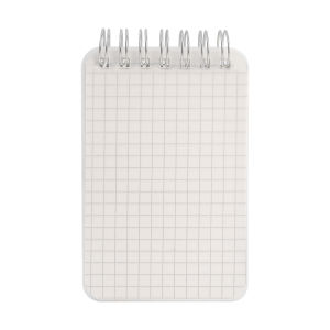 สมุดสเก็ตช์ไดอารี่กระดาษลายตารางสมุดเกลียวสมุดบันทึกแบบมีขดลวดข้อความ4ชิ้นสำหรับอุปกรณ์การเรียนเครื่องเขียน A7