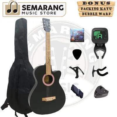 Gitar Akustik Elektrik Lakewood Custom Tanam Besi
