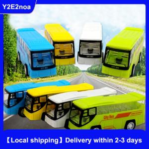 【Local shipping】 New Scale School Bus Miniature Car Model Educational Toys for Children Plastic Toy Vehicles Model For Kids Gifts