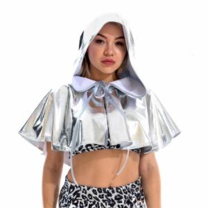 เสื้อคลุมวันฮาโลวีนสำหรับปาร์ตี้ผู้หญิงผู้ชายเสื้อคลุมมีฮู้ดพ่อมดจับจีบชุดแวมไพร์ผ้าโพกศีรษะโกธิคอุปกรณ์เสริมสำหรับเล่นบทบาท